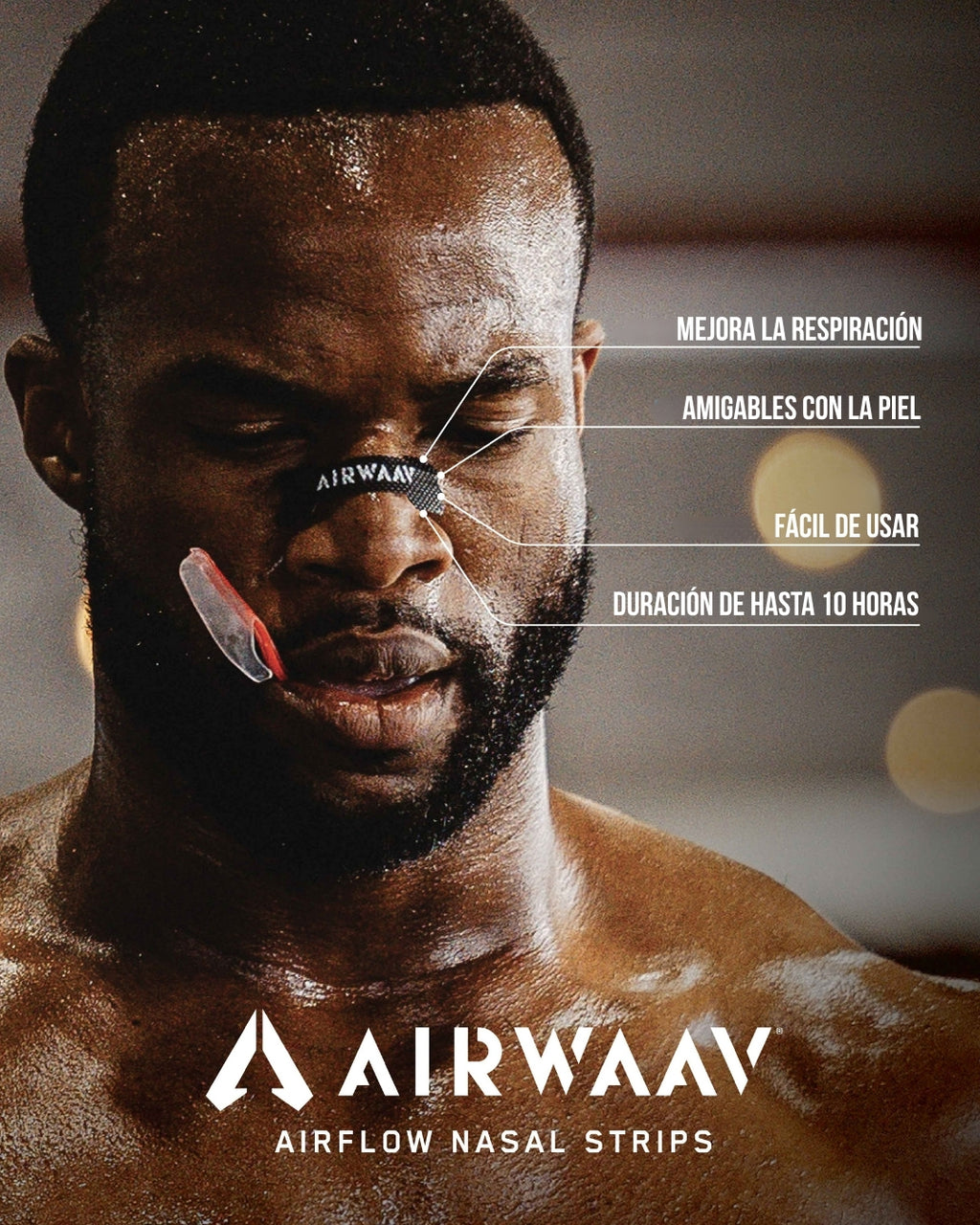 AIRWAAV NASAL STRIPS (L)